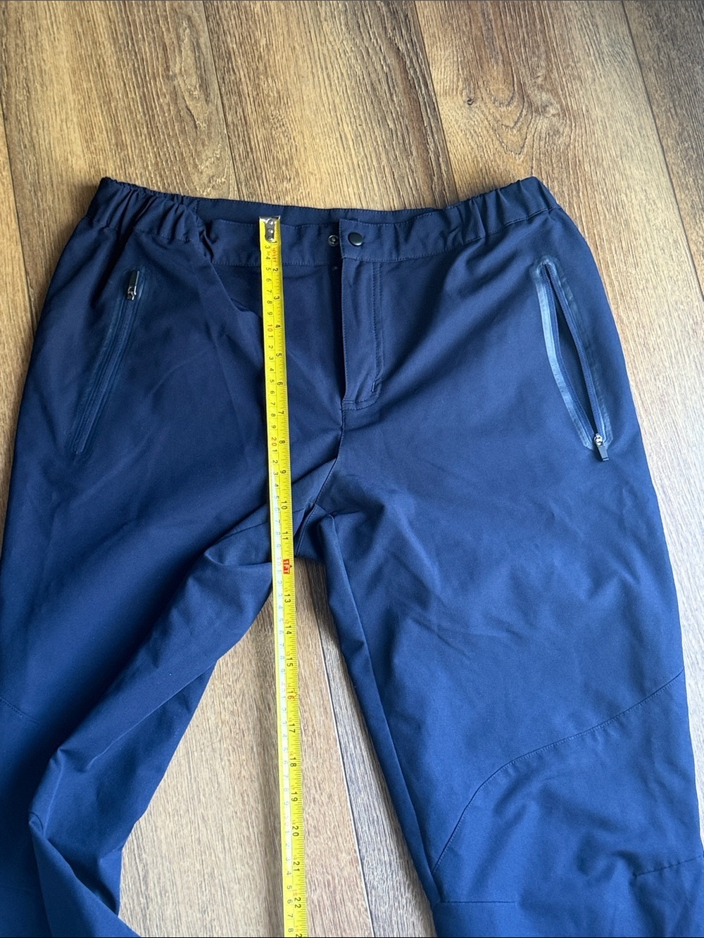 Men's Navy Performance Jogger Pants - Picture 2 of 8